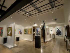 Wide shot of Gallery from This is now exxhibition