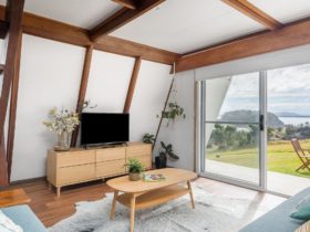 A Frame - Scotts Head - Living Area with a View
