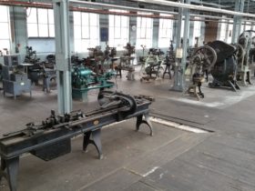 Historic machinery in the General Machine Shop