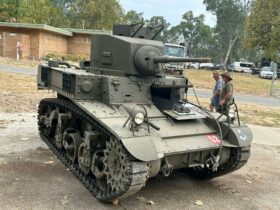 WW2 Stuart tank