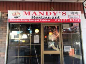 Front facade of Mandy's Restaurant