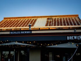Entrance to Reckless Brewing Co