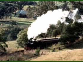 Buxton steam train