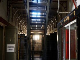 Photo of inside 6 wing at Parramatta Gaol