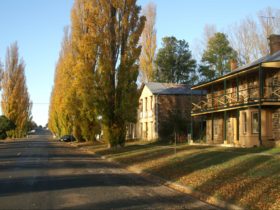 Taralga stone house and road