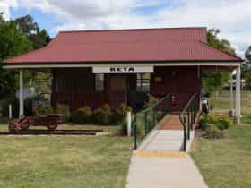 Beta Hut at the Alpha Visitor Information Centre.