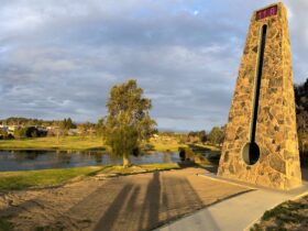 The Big Thermometer in Stanthorpe
