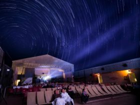 Movies under the outback stars