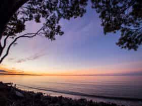 Sunset on the Fraser Coast