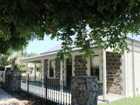 Image showing Front of house Stone facade of Barossa Bed & Breakfast