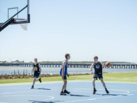 Port Broughton Basketball Half Court