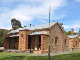 Sideview of Willunga Courthouse