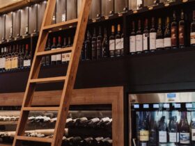 Wine wall at Bespoke Wine Bar & Kitchen
