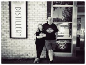 Robbers Dog Distillery owners Rob & Cath
