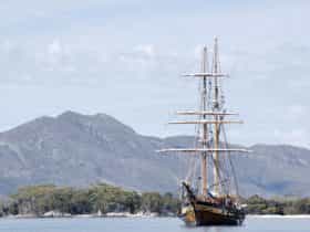 The ship at Anchor