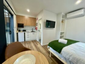 Private Ensuite Room Mountain Bike Accommodation Creswick Holiday Park