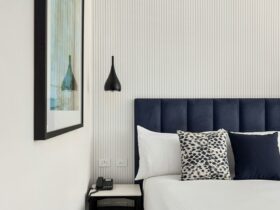 Modern, renovated, welcoming suite in hotel room at Gateway Wangaratta