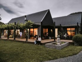 Modern farm house exterior based on a European barn