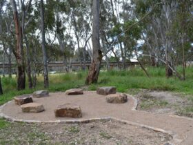 A meeting place in the Benalla Aboriginal Garden