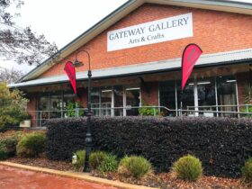 Front entry view of Gateway Gallery