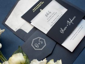 Wedding Invitations with Colourstock & Belly Bands