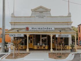 Exterior of Marmalades of Yea Cafe and Produce Store