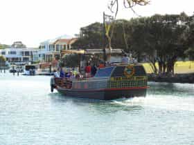 Pirate Ship entering Canals