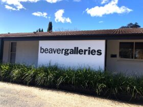 Exterior view of Beaver Galleries