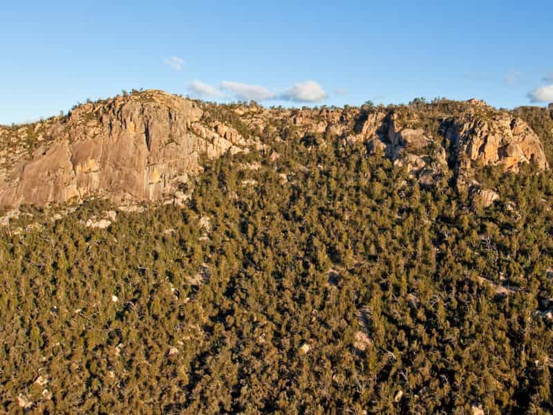 View of Booroomba Rocks