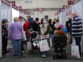 Crowd shot of the Canberra Disability Expo 2023