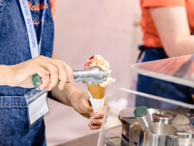 Mellabella Gelato ice cream cone