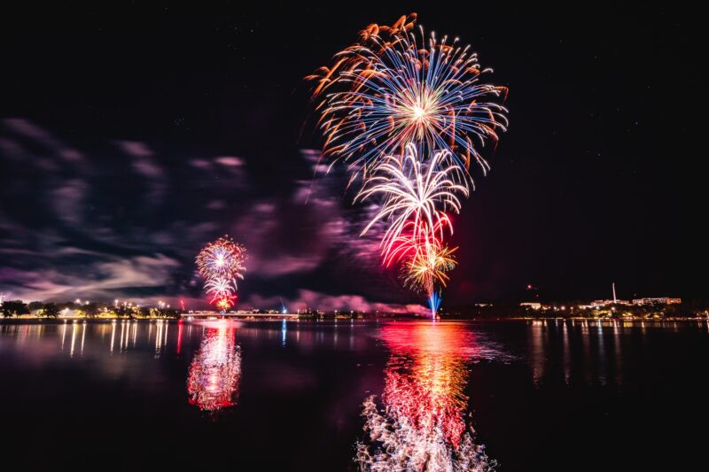 NYE Canberra Fireworks