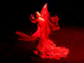 image of Aya flamenco dancer