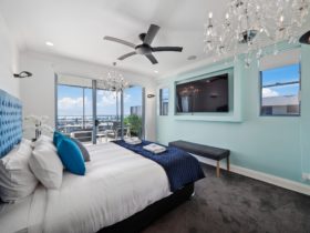Master Bedroom with Balcony and Views