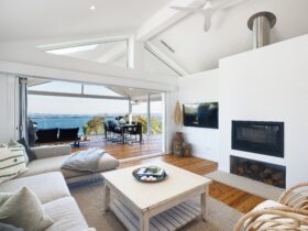 Living area with views