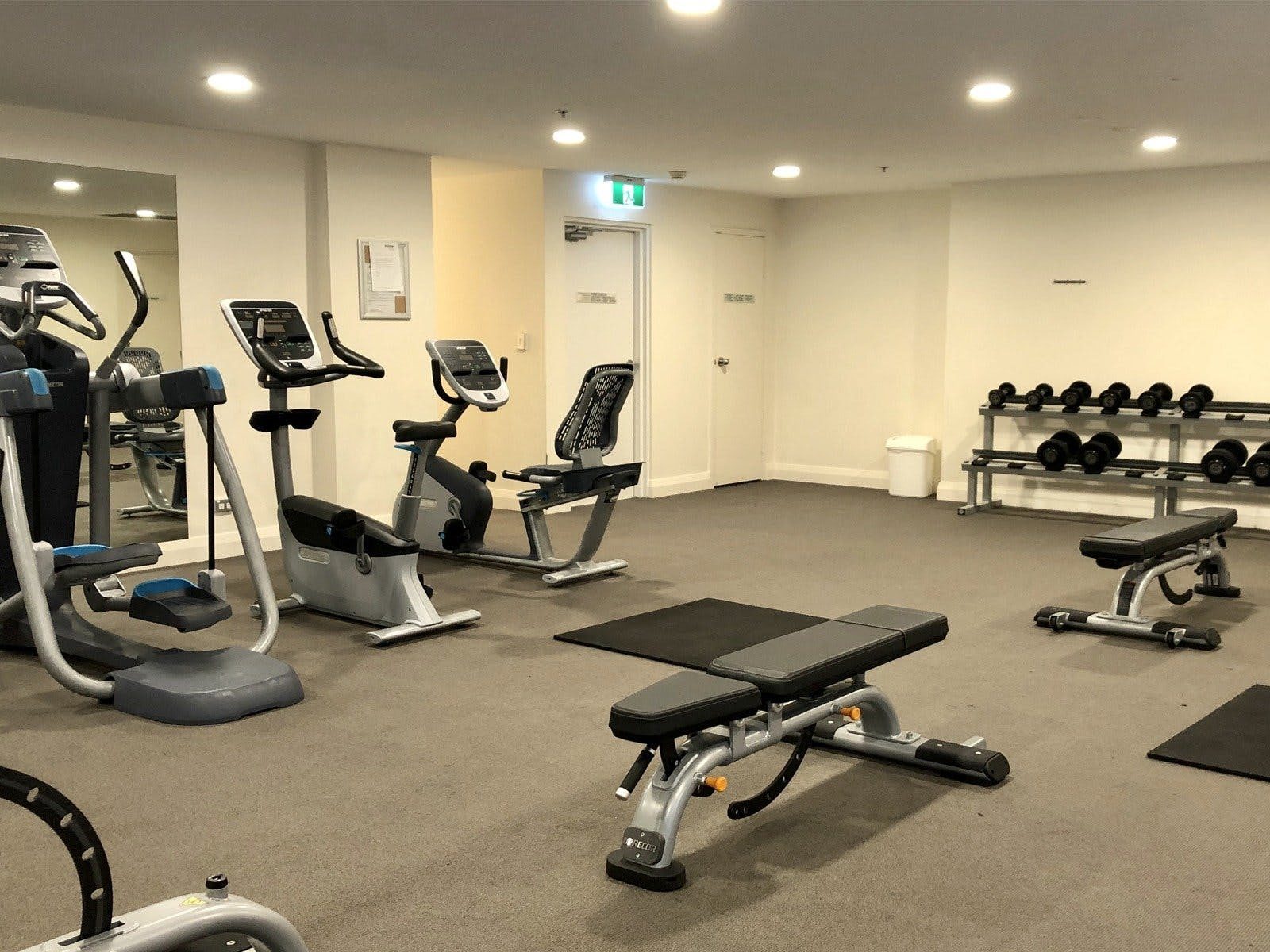 Gym access to all guests included in the rate offered