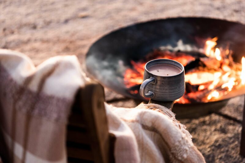 Hot Chocolate by the firepit