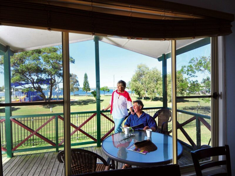 Stay in a great cabin at Iluka Holiday Park