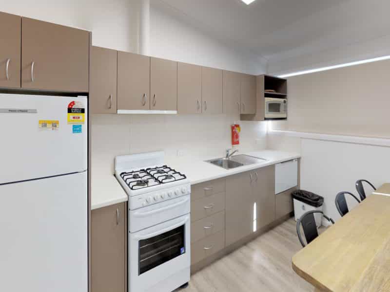 Jindabyne's self-contained kitchen in the two bedroom apartment