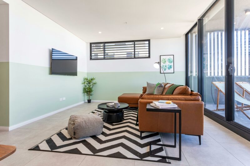 Relax in the surrounds of the design led living space