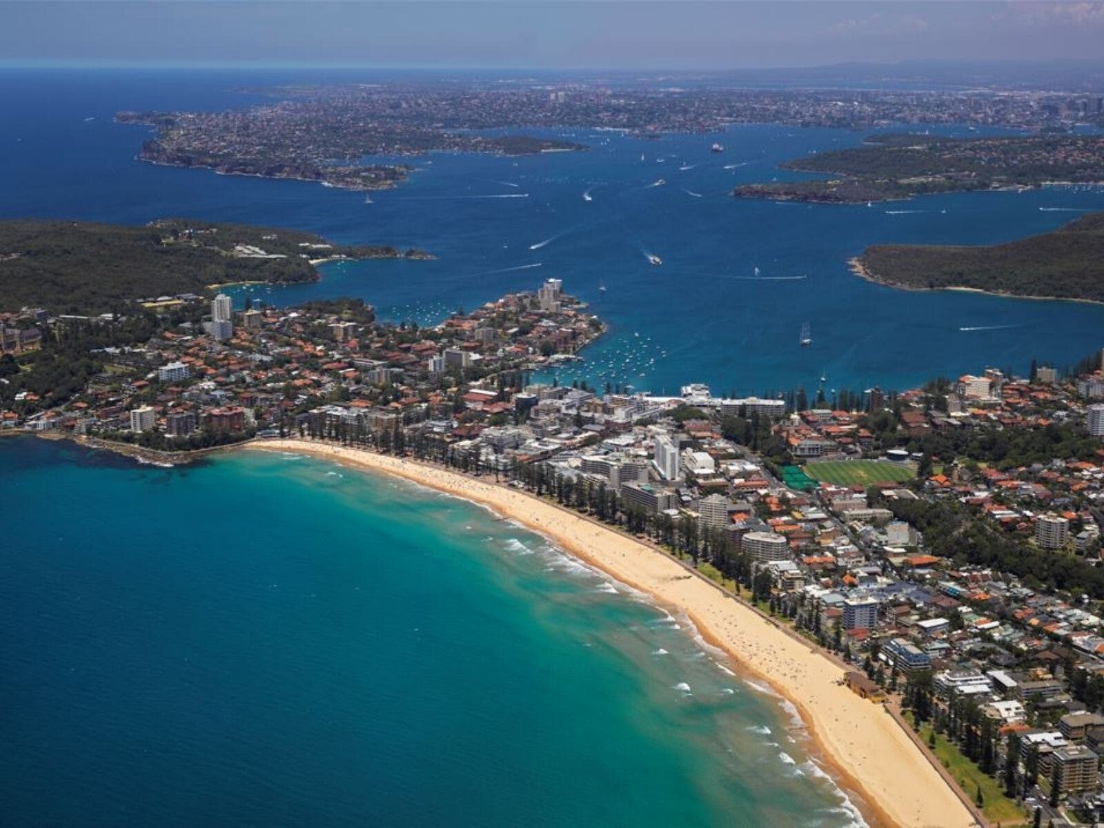 Aerial photo Manly