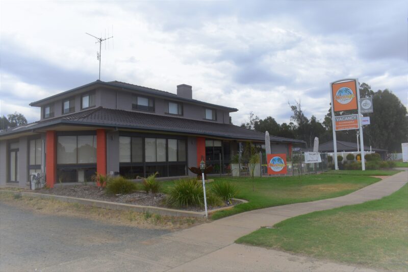 Front of Motel - Left Side