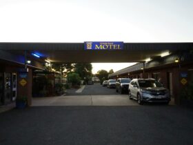 Entrance to Motel