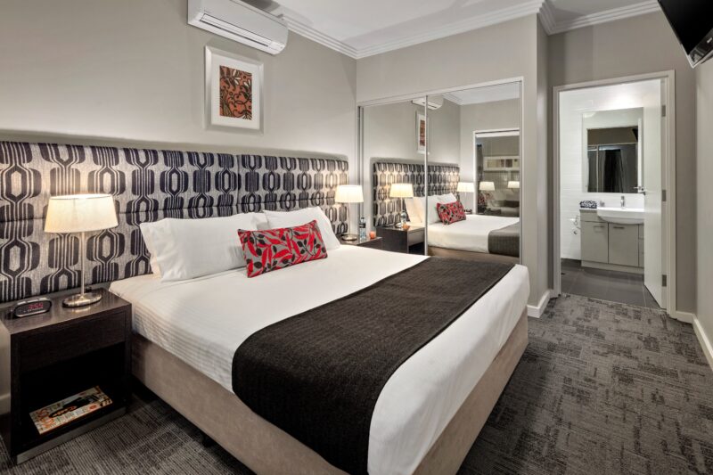 bedroom at Quest Apartments Campbelltown