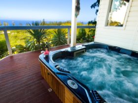 White House Jacuzzi Spa with Pacific Ocean Views