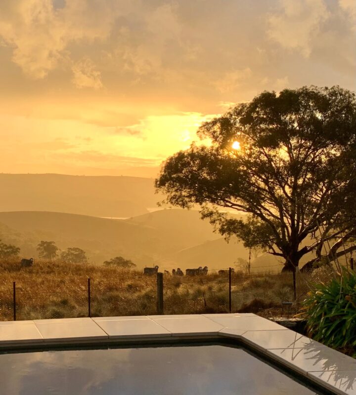 Warroo Homestead has amazing sunsets and resort style salt water pool