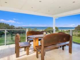 Seating Area with Beach View