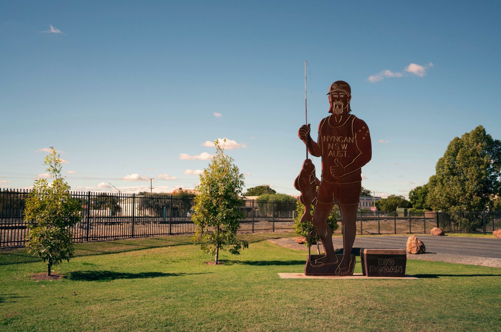 The Big Bogan statue in the town of Nyngan