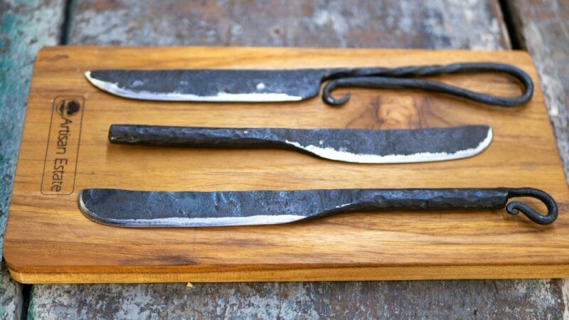 Blacksmith knives