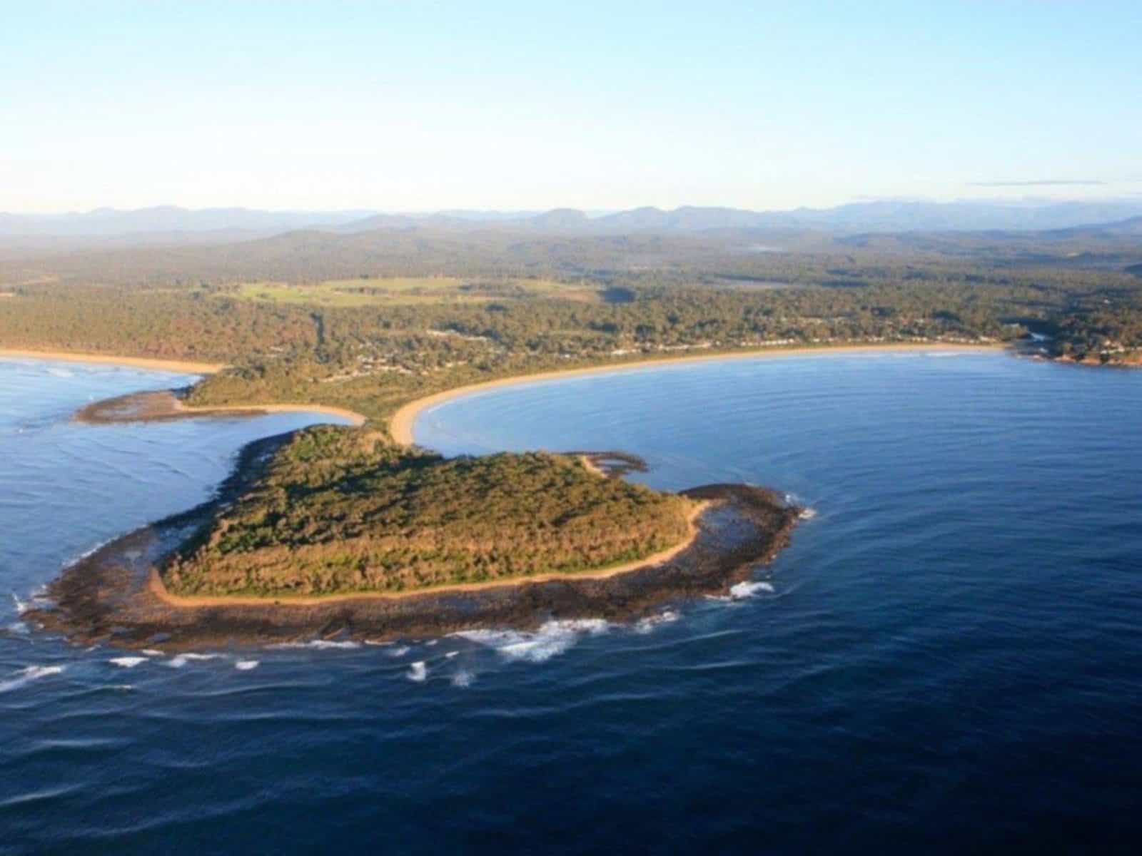 Broulee Island and beaches